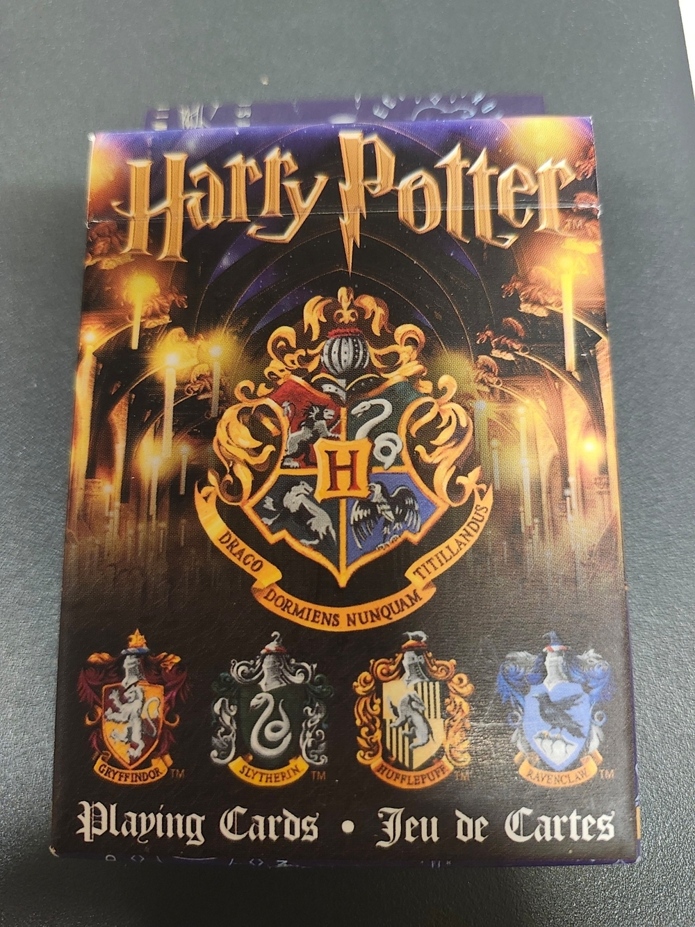 Harry Potter Playing Cards - Gold, Purple, Blue